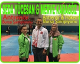 BİZİM SALON YARDIMCI ANTRENÖRLERİ SEDA YÜCESAN VE MERVE KARAGÖZ