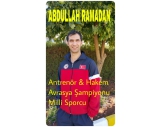 BİZİM SALON YARDIMCI ANTRENÖRLERİNDEN ABDULLAH RAMADAN