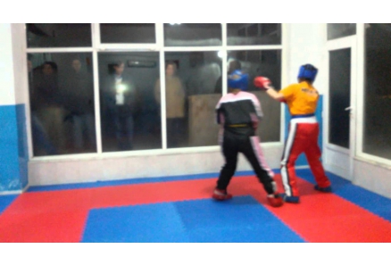 KICK BOKS MÜSABAKASI NURDAN SARSILMAZ & HİLAL HARPUT ANTRENÖR SEFER GÜNEŞ