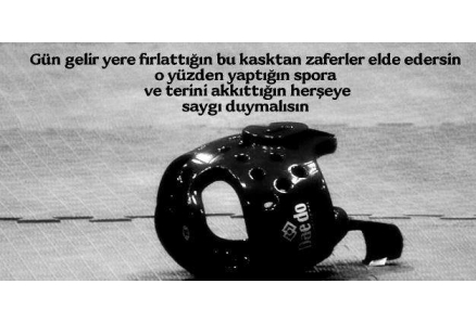 Terini akıttığın her şeye ” SAYGI ” duy!