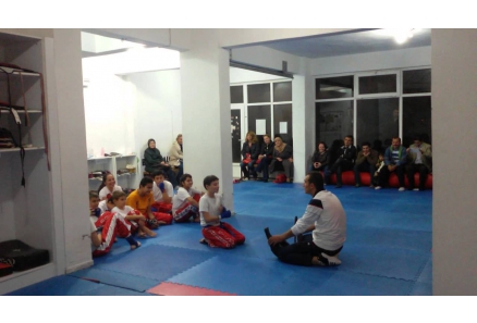 BURSA KICK BOKS BİZİM SALON KUŞAK SINAVI DORUK DİRİM & TAHA BALABAN- ANTRENÖR SEFER GÜNEŞ