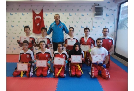 Aralık Ayı Kuşak Sınavı Ataevler Şubesi 3. Grup - 18 Aralık 2016