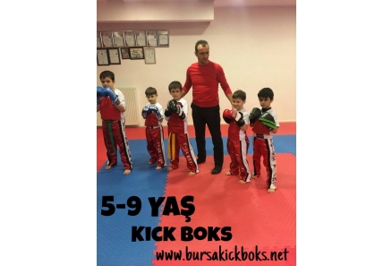 5-9 YAŞ ARASI ÇOCUKLARA KICK BOKS DERSİ