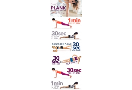5 DAKİKADA PLANK EGZERSİZİ