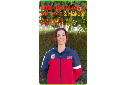 BİZİM SALON YARDIMCI ANTRENÖRLERİNDEN TÜLİN ÇAĞLAR ÇAKICI