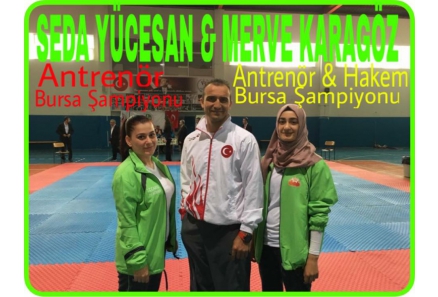 BİZİM SALON YARDIMCI ANTRENÖRLERİ SEDA YÜCESAN VE MERVE KARAGÖZ