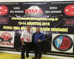 MMA FEDERASYON BAŞKANI BİZİM SALONDA