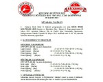KİCK BOKS KULÜPLER LİGİ